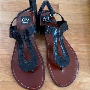 DV by Dolce Vita Black and Brown Sandals
